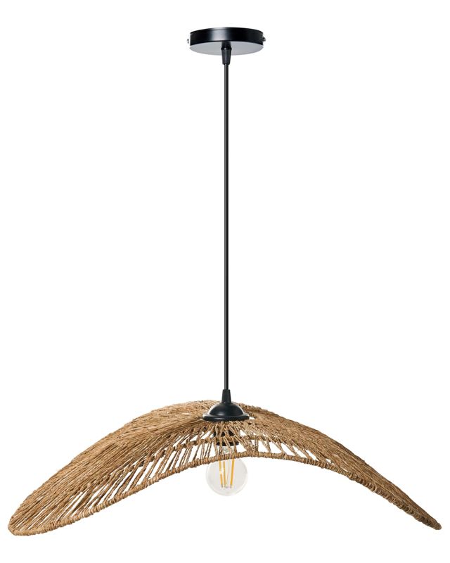 Lampa wisząca Yaguez Juta Naturalny 1 szt.