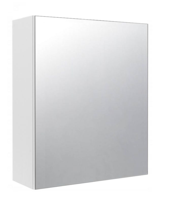 Szafka łazienkowa z lustrem Better Home, 50 x 60 x 18,7 cm biały mat. 1 szt