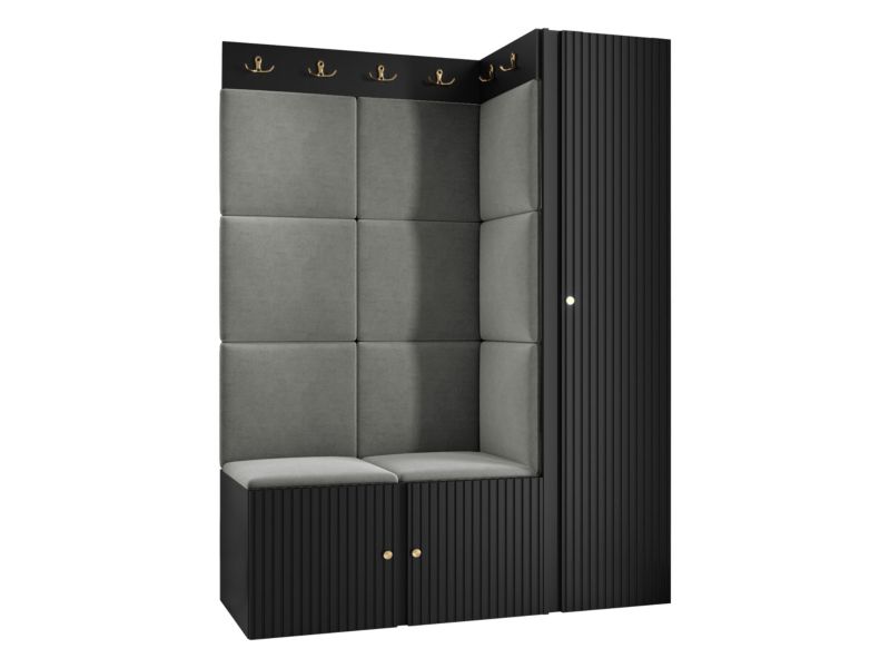 Zestaw MIRJAN 24 Orion Ryfel Slim IX czarny + szary 1 kpl.