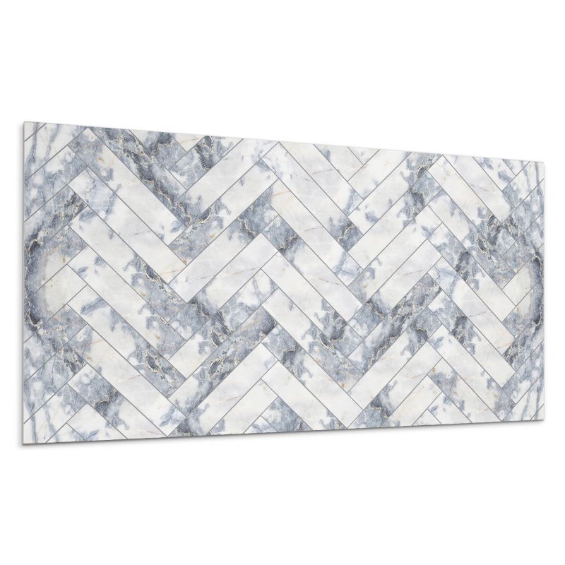 Kafelki samoprzylepne Wallfluent 60x30 cm Marmurowa jodełka w stylu 6 szt.