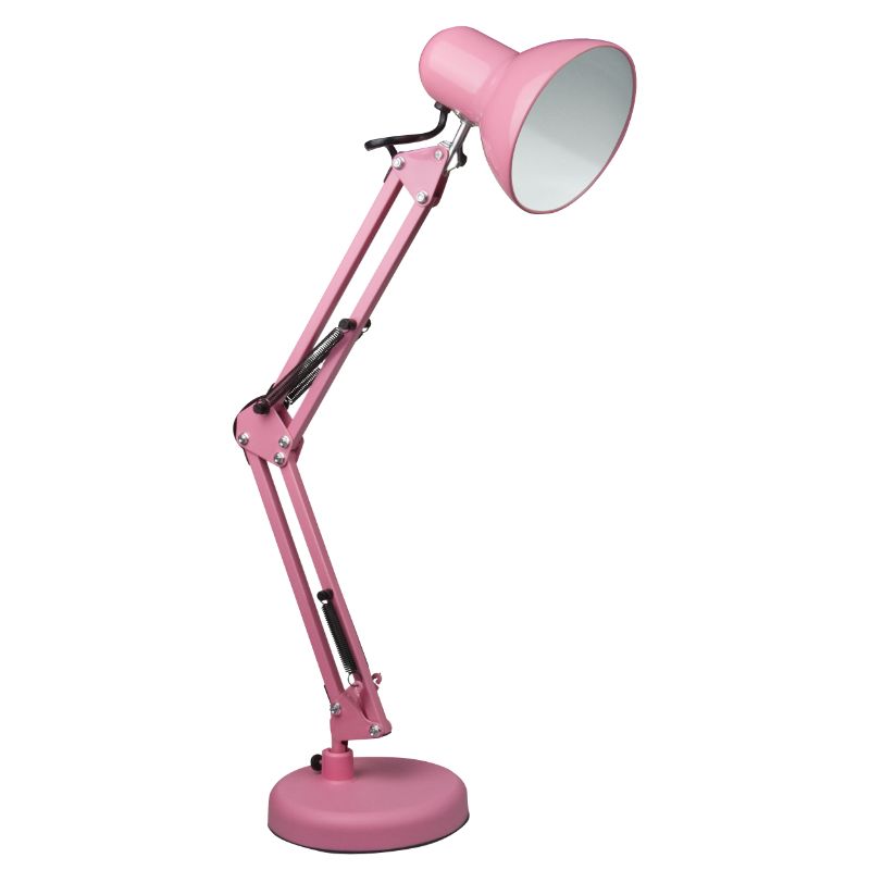 Lampka biurkowa składana, DPM, różowa, 1szt