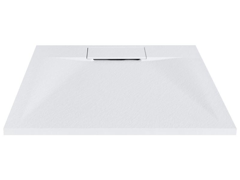 Brodzik prysznicowy Azzurro 90 x 90 x 3 cm Biały 1 szt.