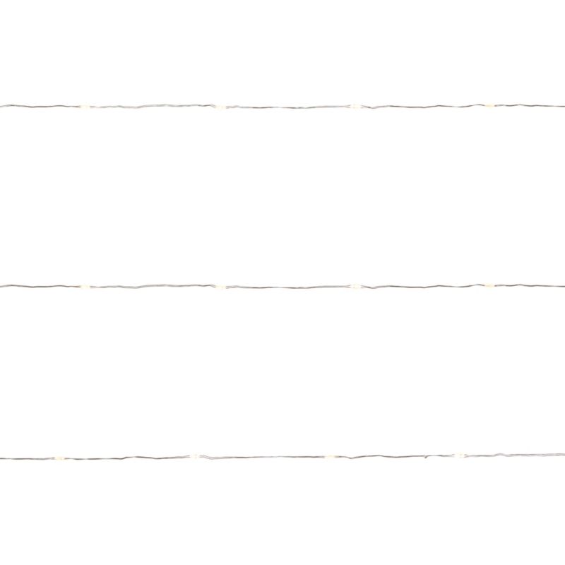 Lampki wewnętrzne 20 LED miedziane barwa ciepła biała