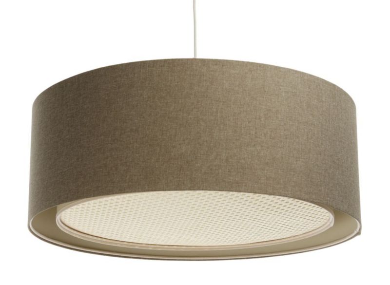 Lampa Bps Koncept wisząca ERUTAN RATTAN 60 brązowa 1 szt