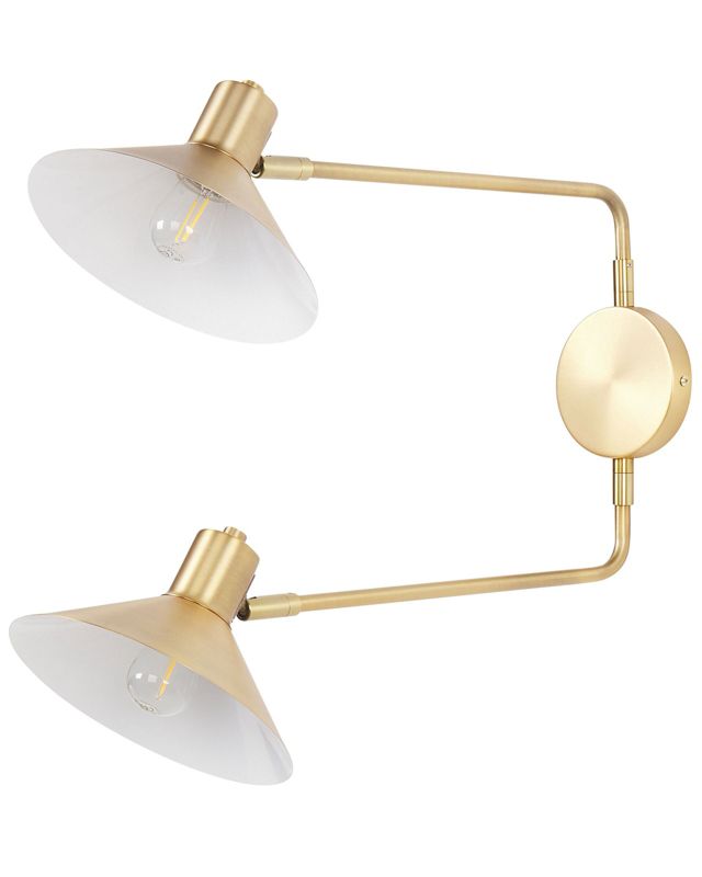 Lampa ścienna Kadassa Regulowana Metal Złoty 1 szt.