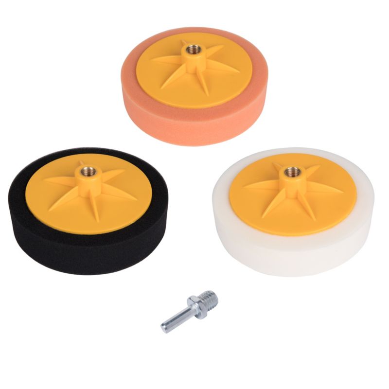 Gąbka polerska Mac Allister M14 150 mm 3 sztuki