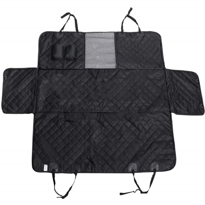 Mata do samochodu dla psa Springos pokrowiec na siedzenie czarny 1 szt.