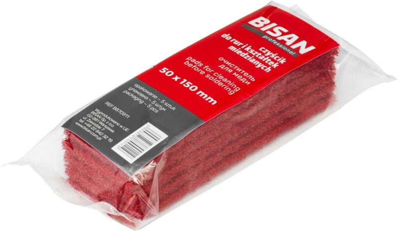 Czyścik do miedzi Bisan 5 x 15 cm 5 szt.