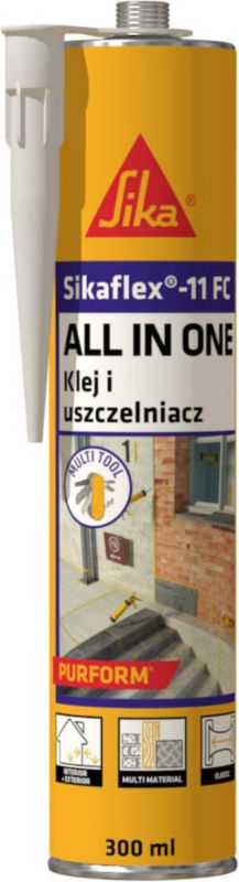 Klej-uszczelniacz Sika Sikaflex 11 FC 300 ml biały
