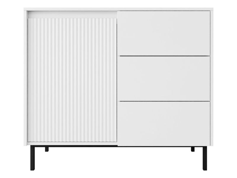 Komoda MIRJAN 24 Ozmi 1D3SZ biały 1 szt.