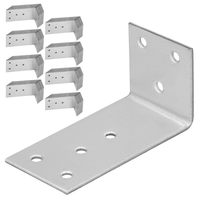 Kątownik ciesielski KOTARBAU nierdzewny ocynkowany 40x80x40 mm 100 szt.