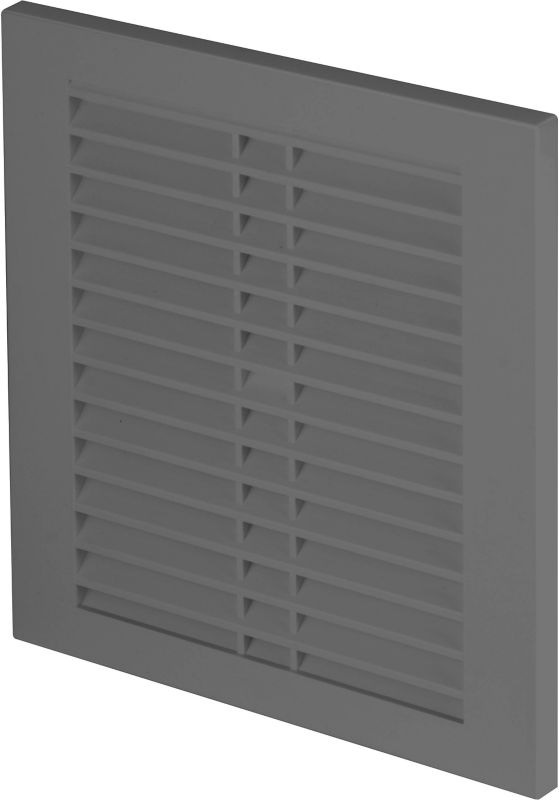 Kratka wentylacyjna Velite 14 x 21 cm fi 125 mm grafitowa