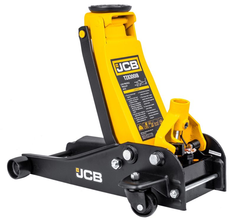 Podnośnik warsztatowy JCB hydrauliczny samochodowy niskoprofilowy żaba 87 - 455 mm 2.5 T 1szt.