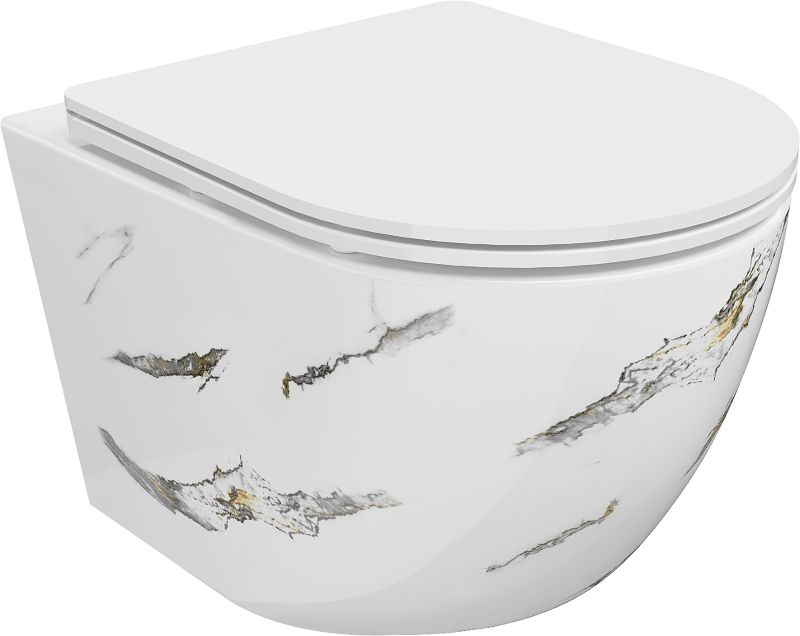 Miska WC wisząca Mexen Lena biały kamień 48x36x35 1 szt.