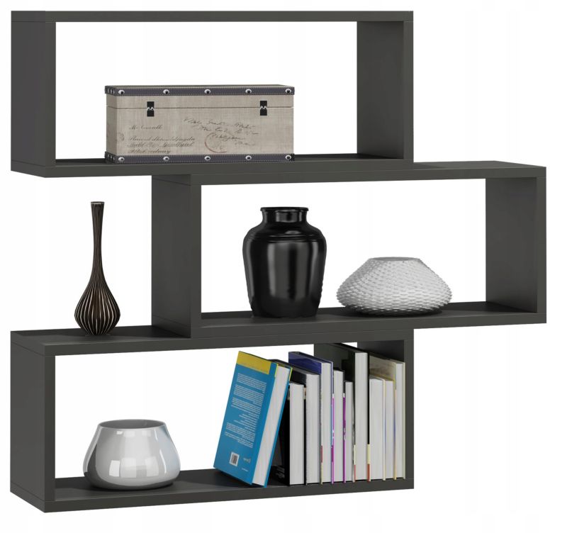 Półka Matkam wisząca ADAM ścienna Per antracyt 1 szt.