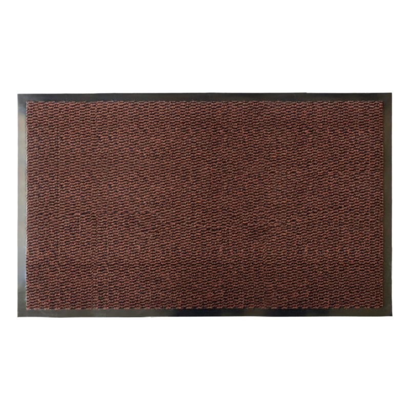 Wycieraczka GoodHome Boykins 90 x 150 cm brązowa