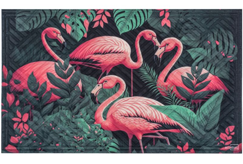 Wycieraczka materiałowa Flamingi Direct Home & Garden 45x75 cm 1 szt.
