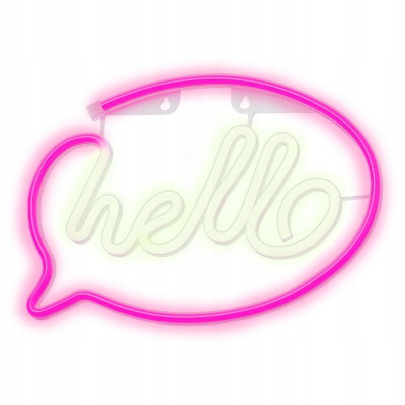 Neon LED Forever Light hello kinkiet 1 szt.