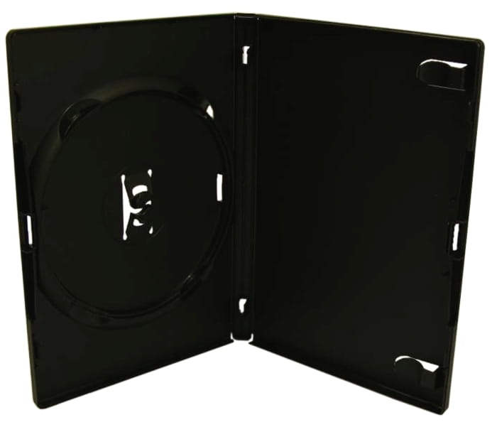 Pudełko 1xDVD AMARAY Czarne 14mm with clip - Henryx24