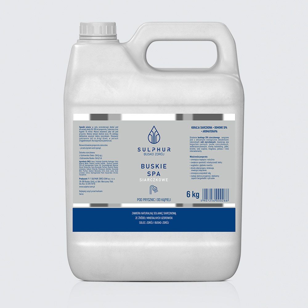 BUSKIE SPA SIARCZKOWE 6 KG