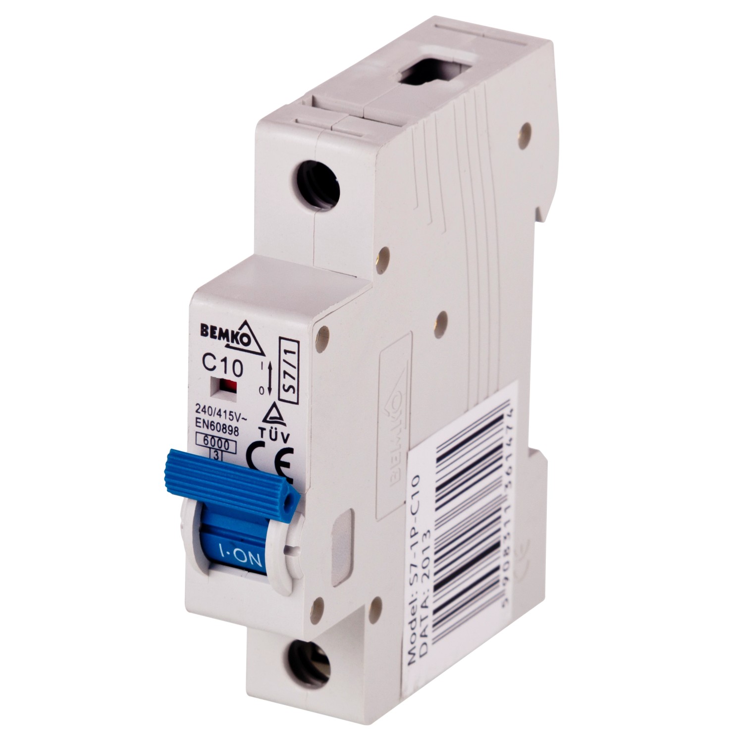Bemko Wyłącznik nadprądowy S7-1P-C10 10 A