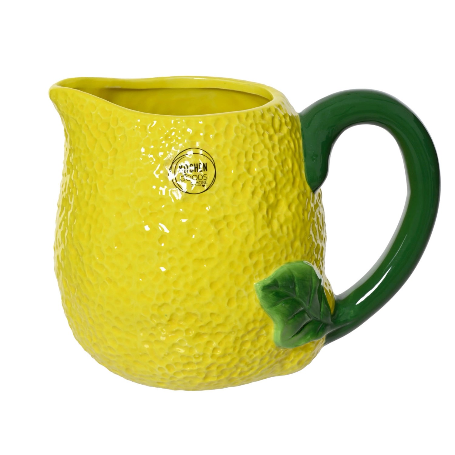 Dzbanek CYTRYNA z dolomitu - wys. 15 cm