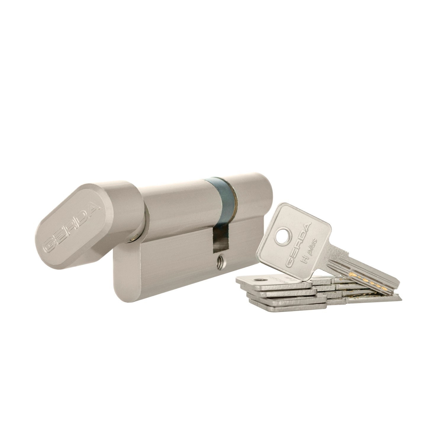 Gerda Wkładka bębenkowa H Plus nikiel 45G/30