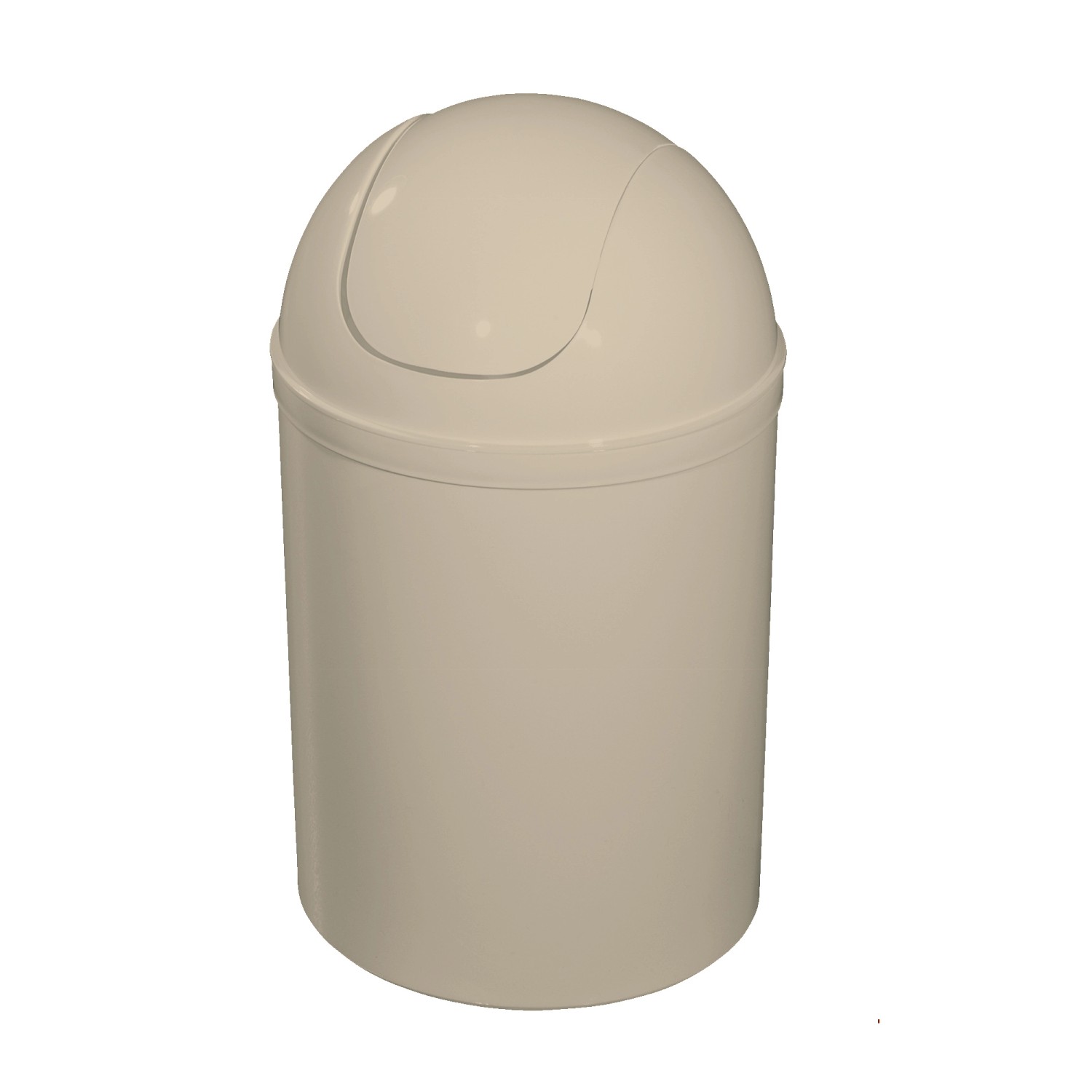 Bisk Kosz na śmieci beżowy 5 l