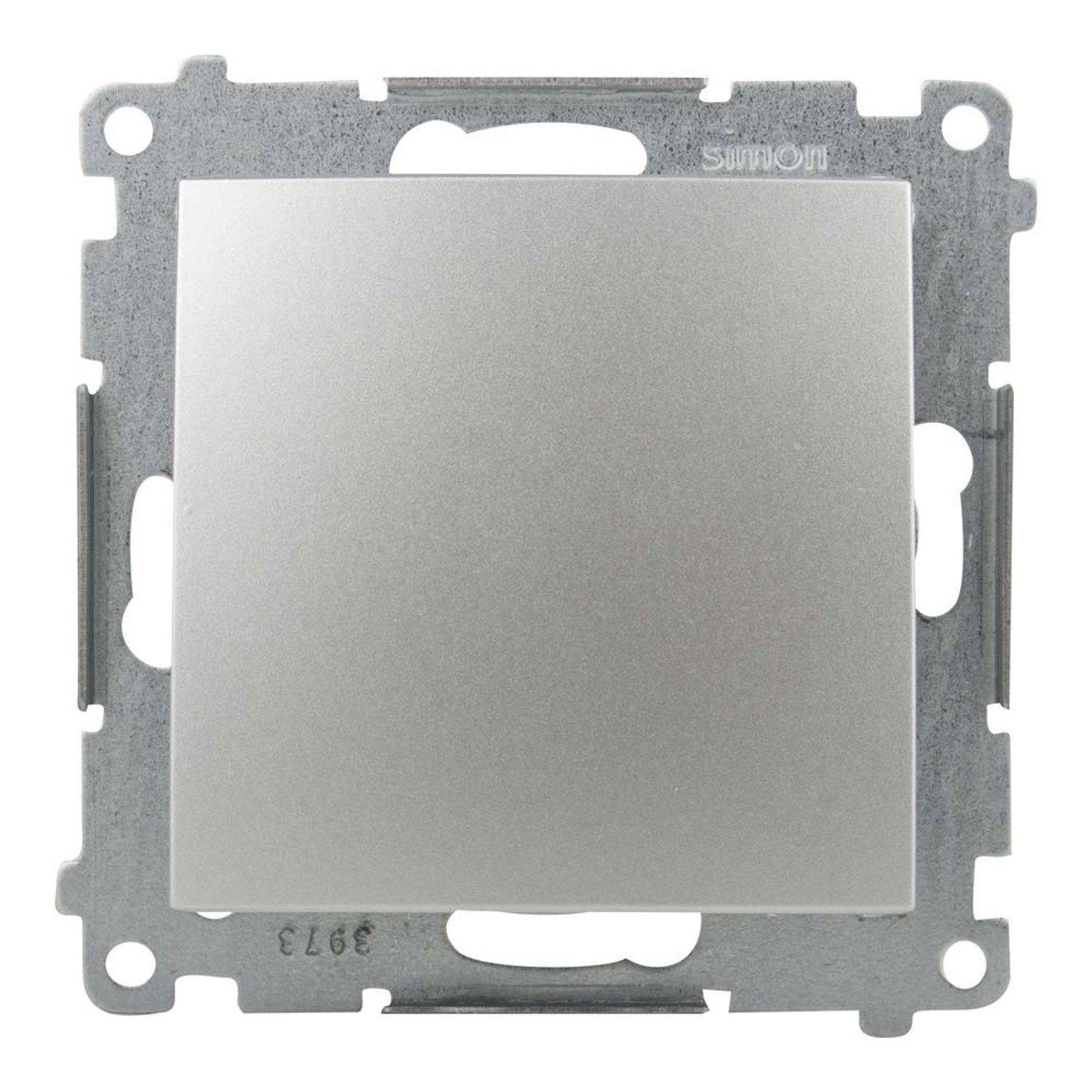 Simon Łącznik Simon 54 1-biegunowy srebrny