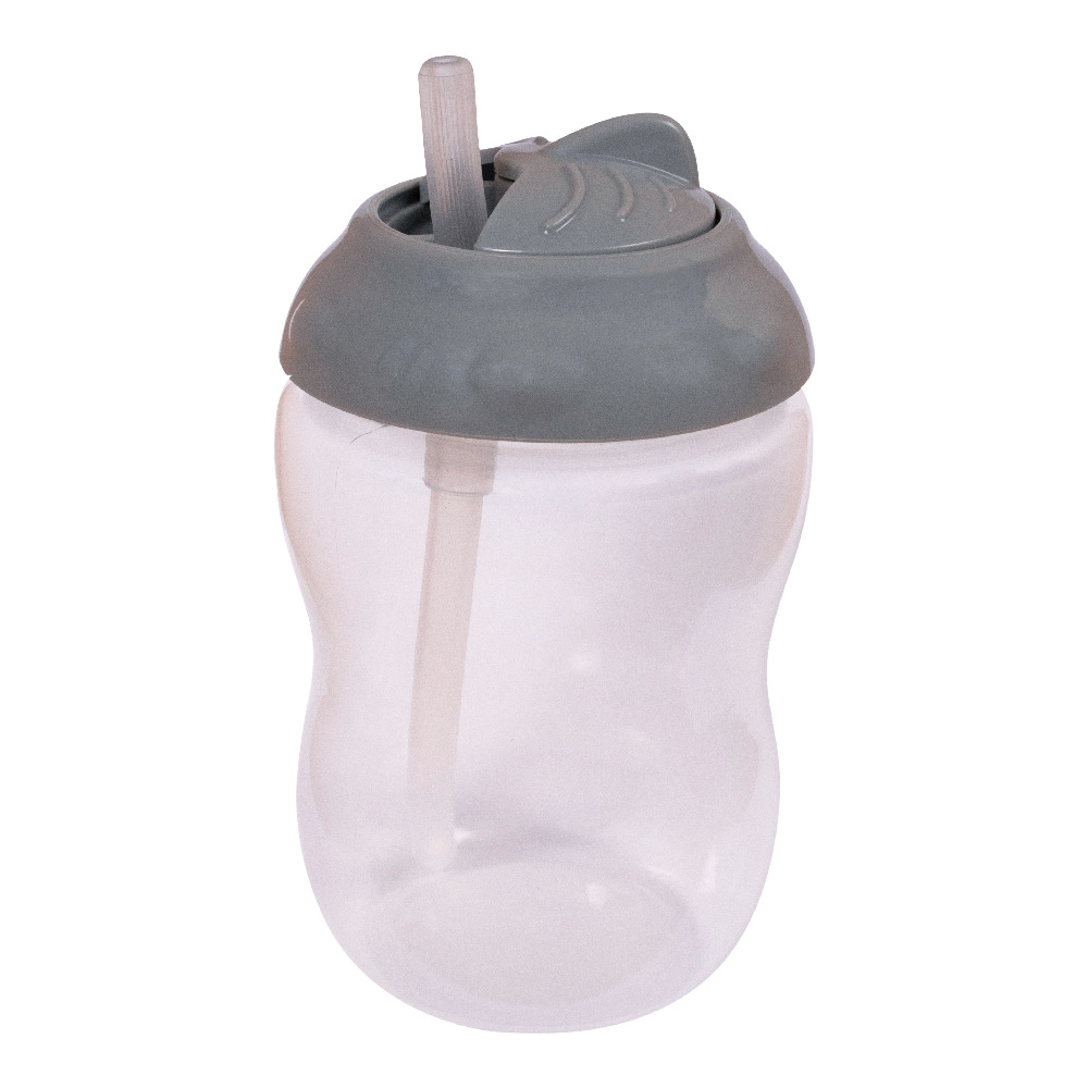 Filibabba, Butelka ze słomką Grey