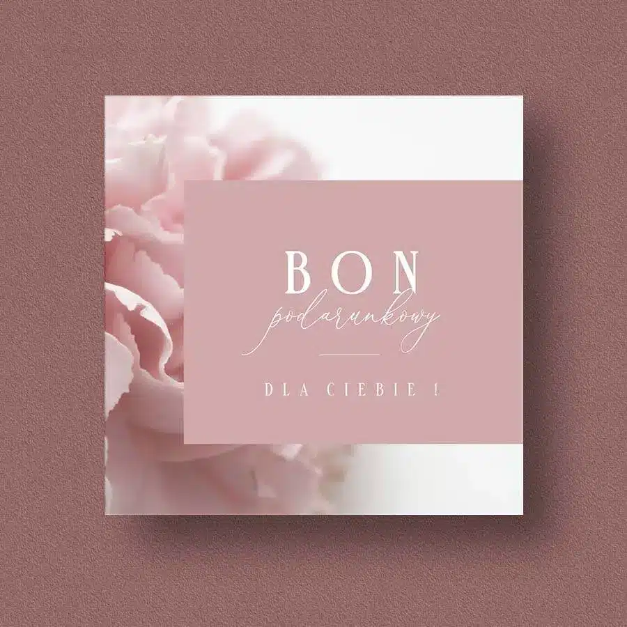 Bon podarunkowy voucher online BW - 900