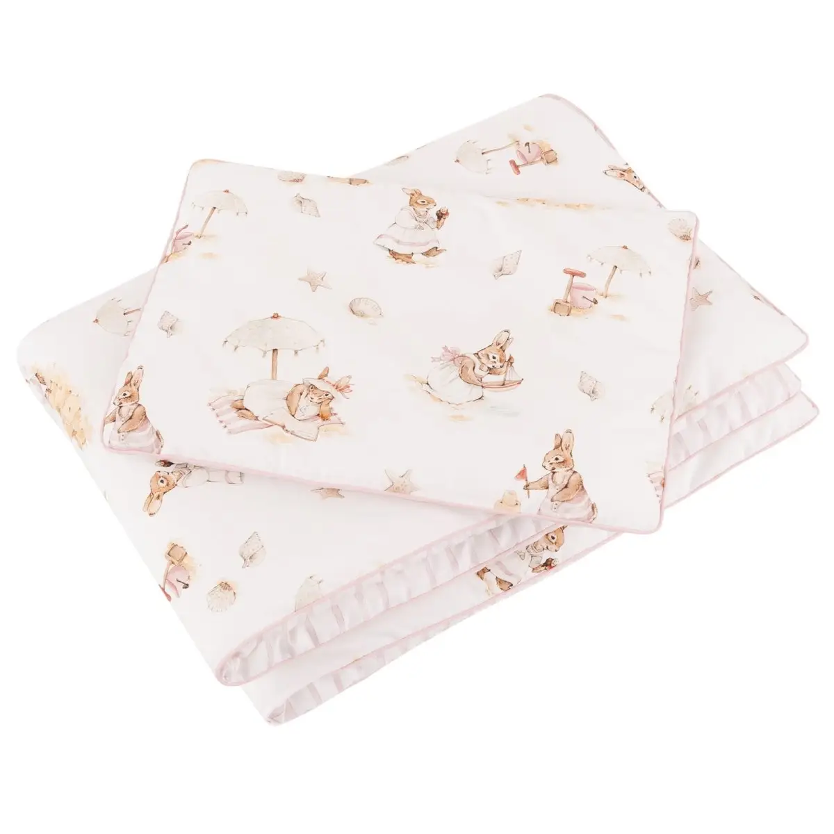 Pościel z wypełnieniem Saint-Tropez Pink 100x135cm Wyprzedaż