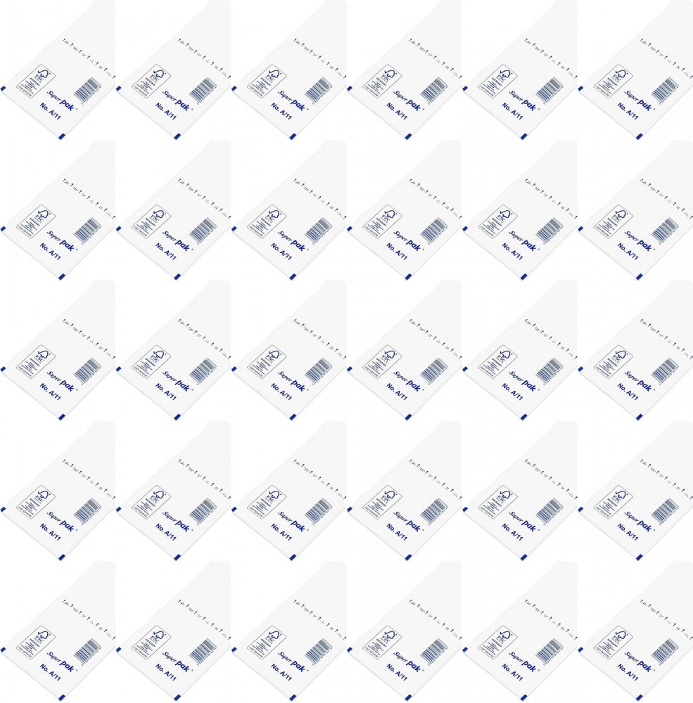 400x Koperta bąbelkowa NC Super Pak, A11, z paskiem HK, 1 sztuka, biały