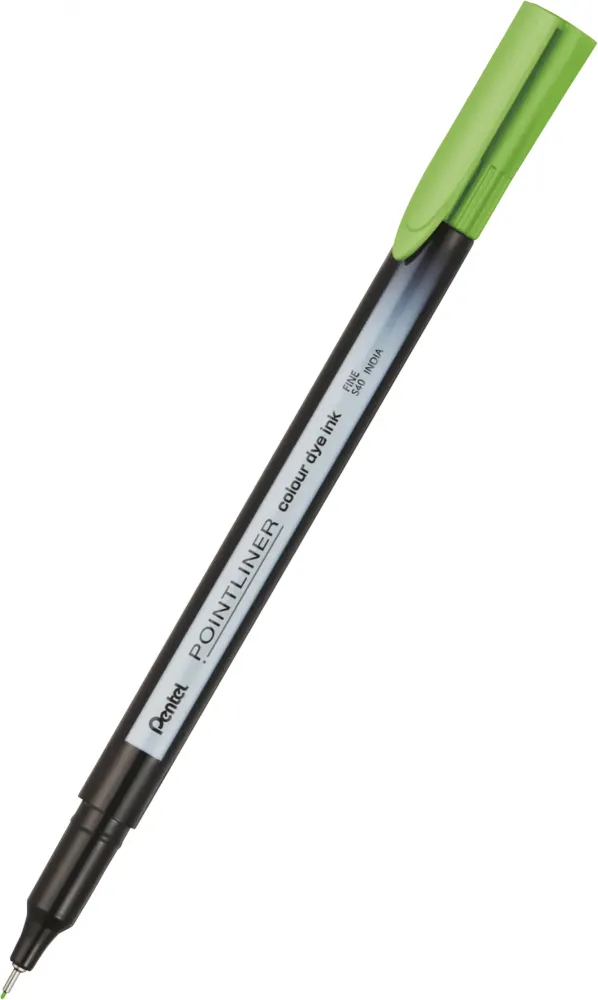 Cienkopis Pentel Pointliner Colour, zielony