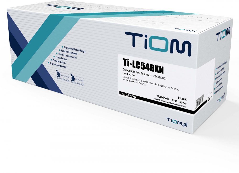 Toner Tiom Ti-LC54BXN (3028C002), 3100 stron, black (czarny)