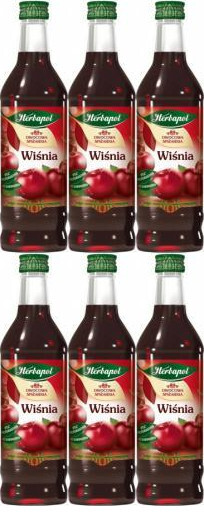 6x Syrop Herbapol wiśniowy, 420 ml