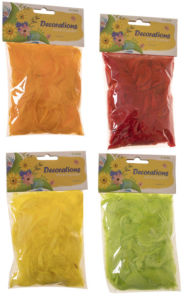 Piórka dekoracyjne 5g