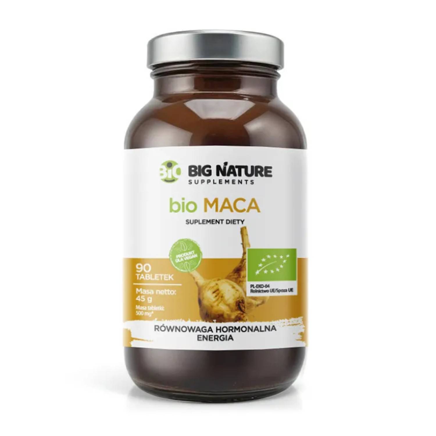 Big nature bio maca, 90 tabletek