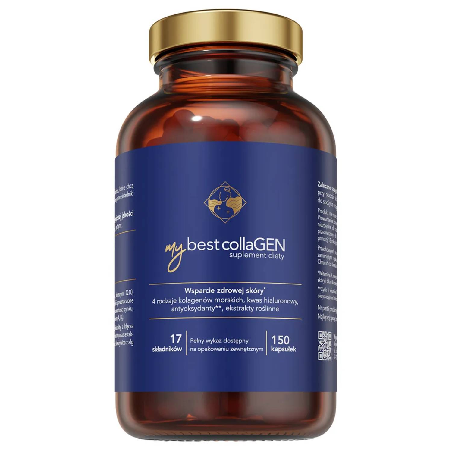 Mybestpharm collagen, 150 kapsułek