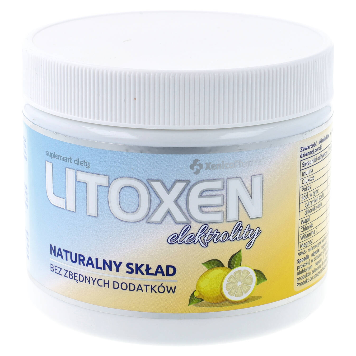 Litoxen elektrolity, smak cytrynowy, 235,5 g