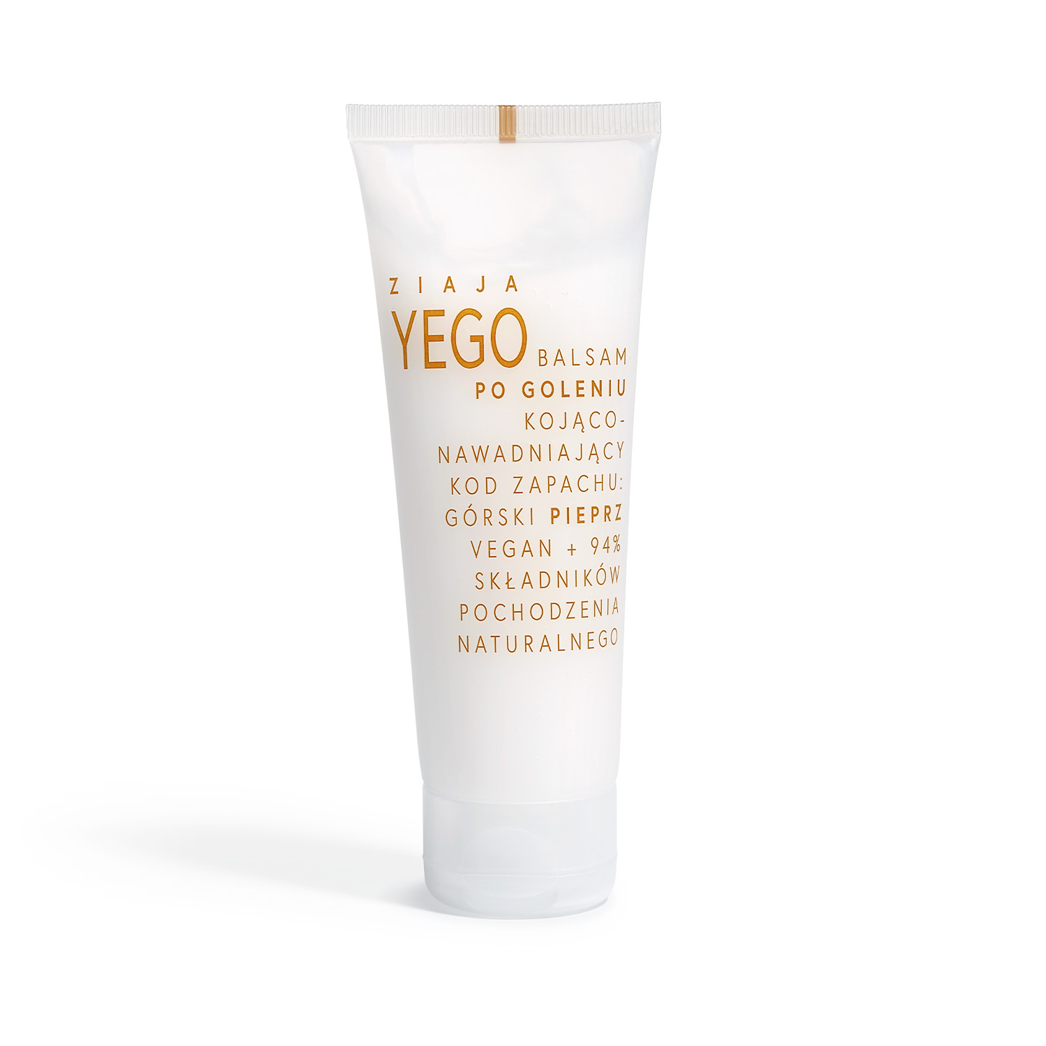 Ziaja yego - balsam po goleniu kojąco-nawadniający, kod zapachu: górski pieprz, 80 ml