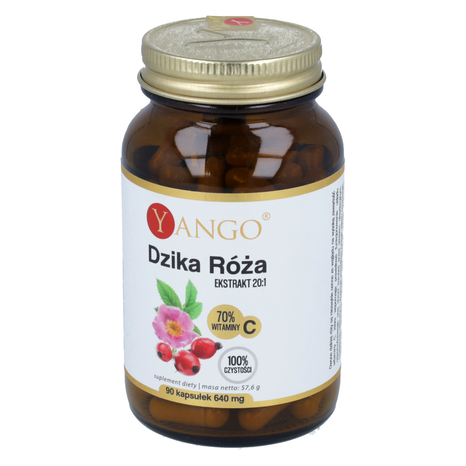Yango dzika róża, 90 kapsułek