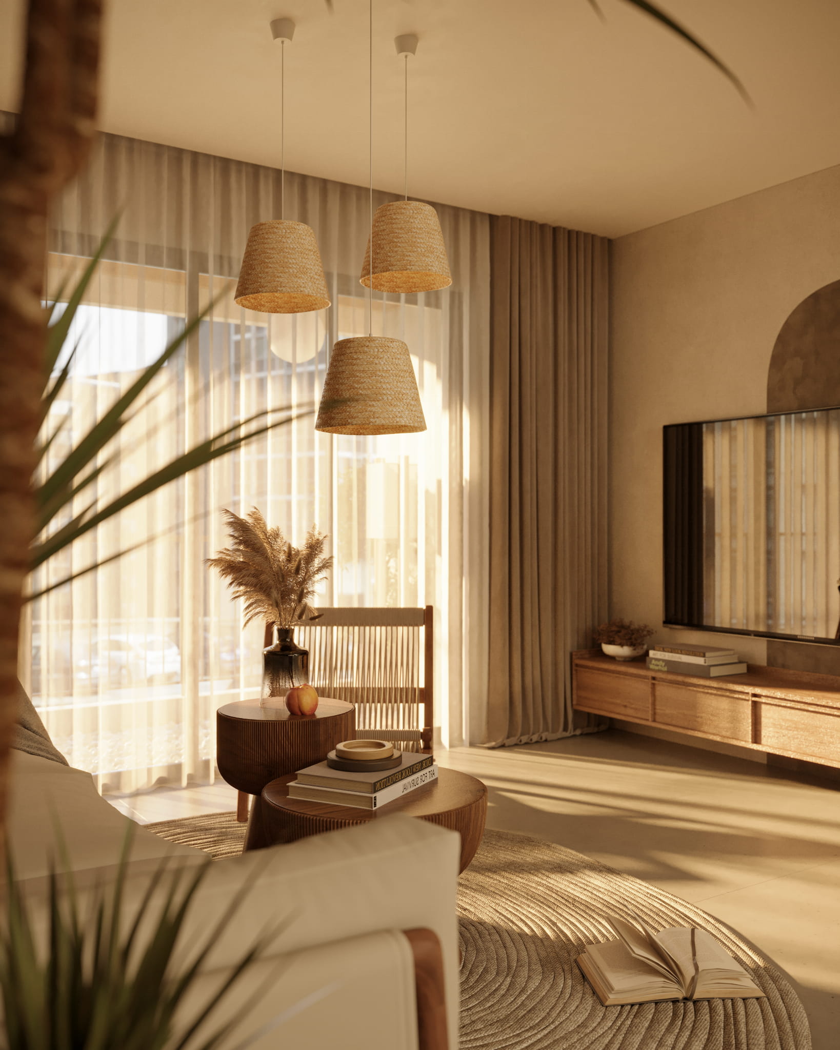 MaxLight Pot lampa wisząca 1x15 W beżowa P0582