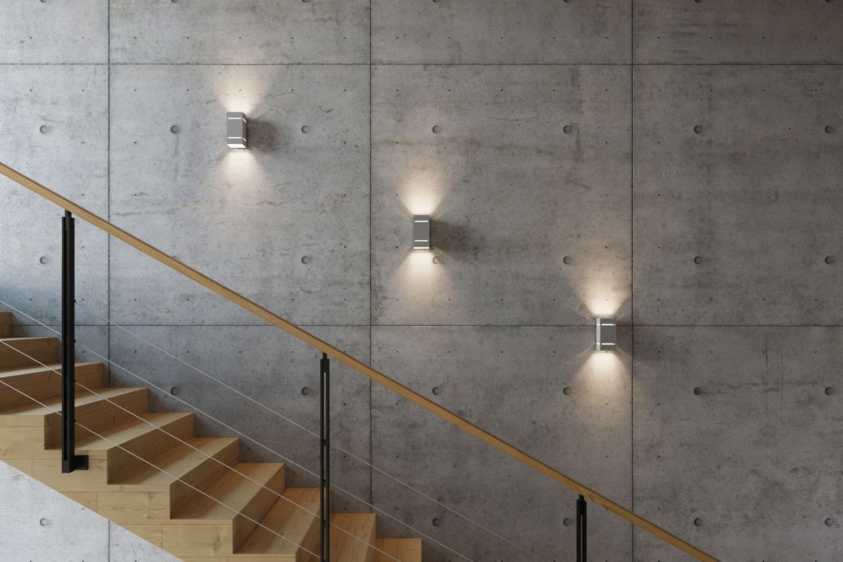 Sollux Lighting Blocco kinkiet 1x40W szary SL.0479