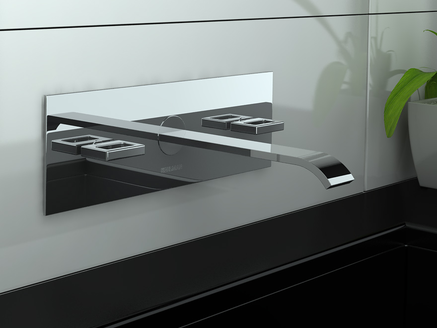 Kohlman Nexen-s bateria umywalkowa podtynkowa chrom SQW198U