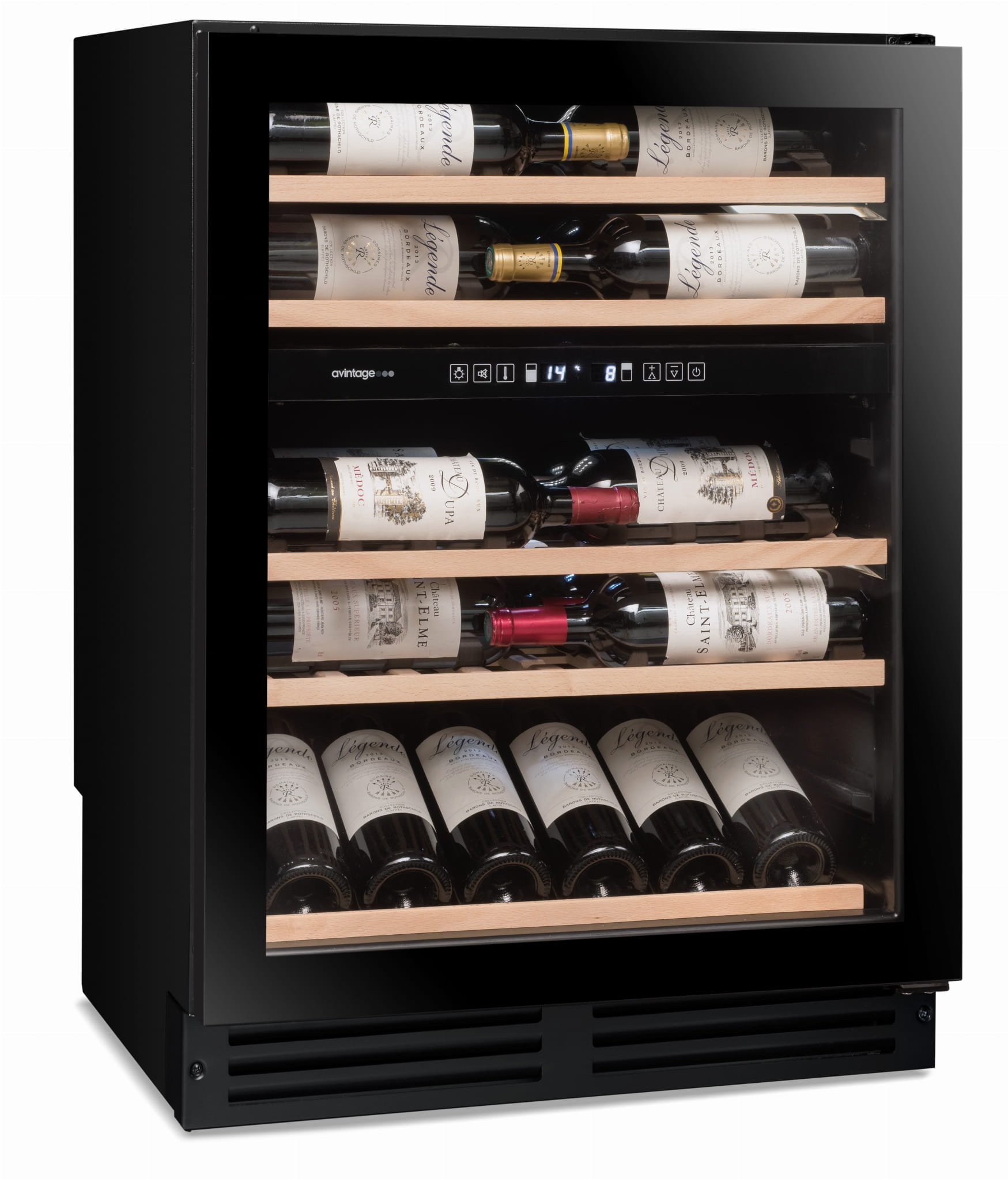 Avintage chłodziarka do wina 53 butelek do zabudowy AVU53FPREMIUM