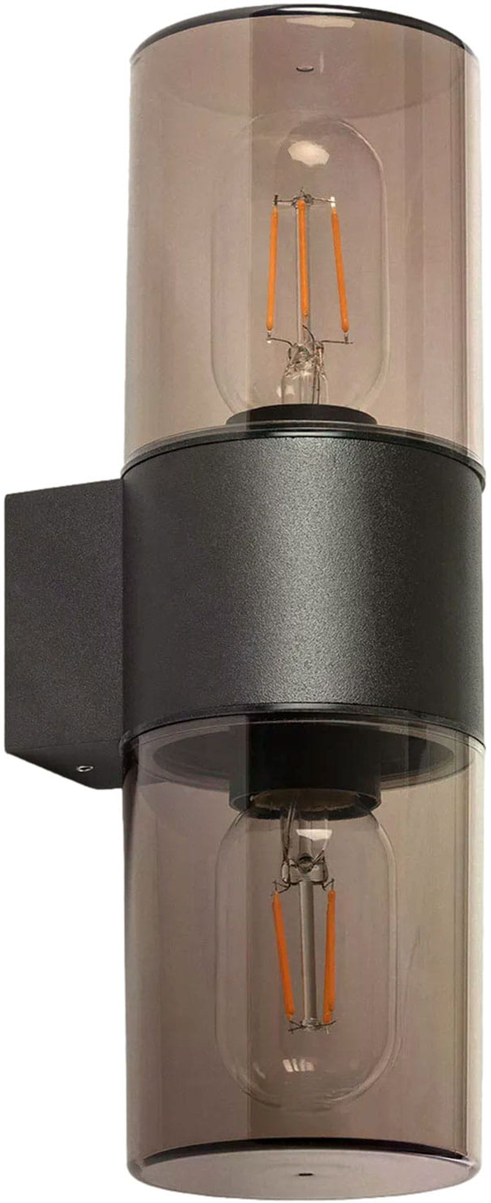 Abruzzo Gardena Moderno Pietro kinkiet zewnętrzny 2x40 W czarny ABR-KZP-2XE27