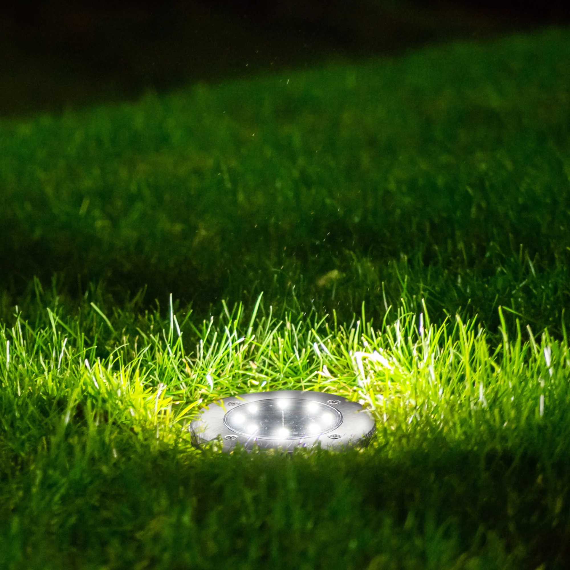 Goldlux Sol lampa solarna gruntowa srebrna 315212 - Wysyłka w 24h