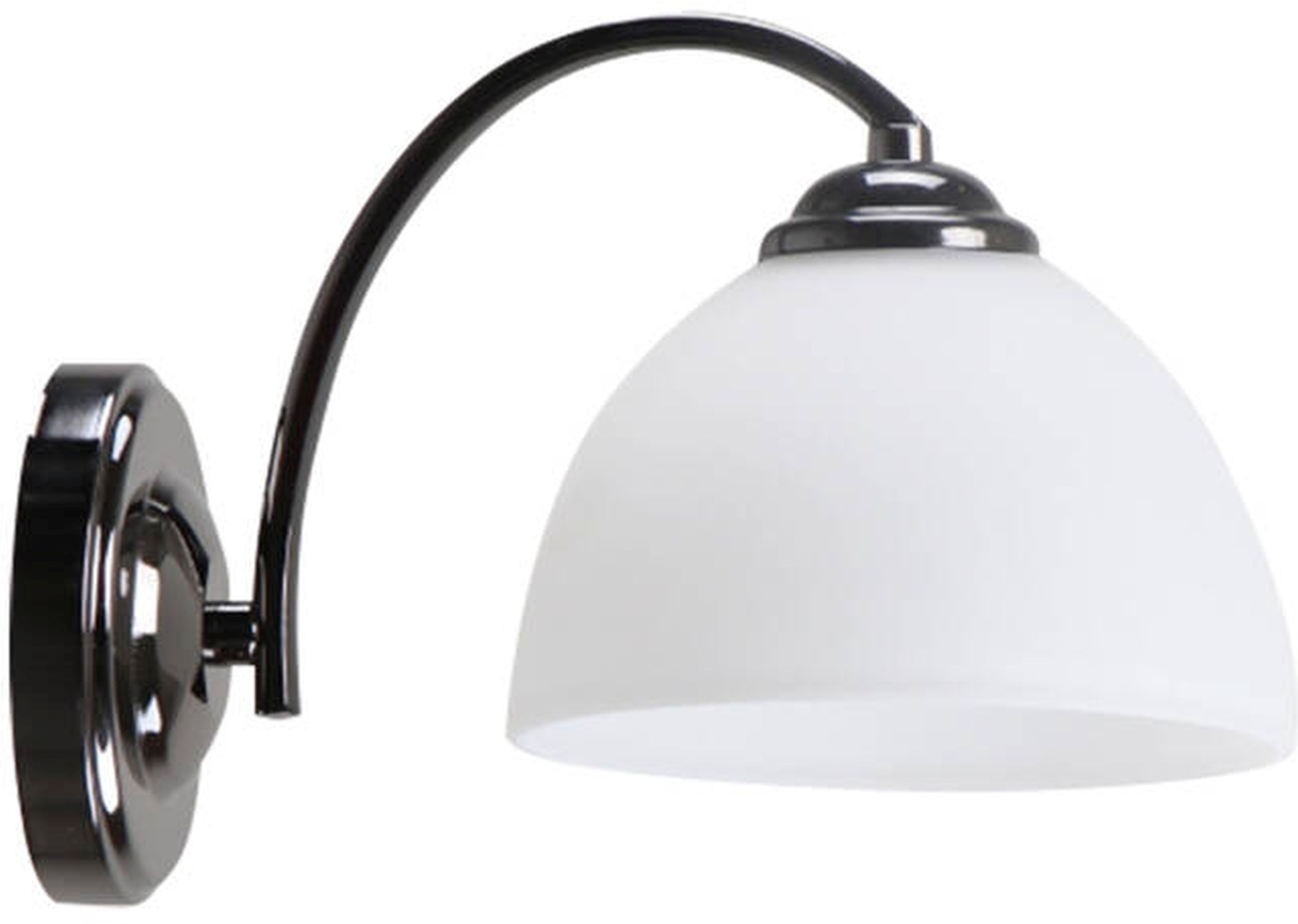 Candellux Gracja kinkiet 1x40W czarny/biały 21-22448