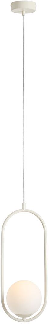 Aldex Riva lampa wisząca 1x10 W kremowa 1086G9